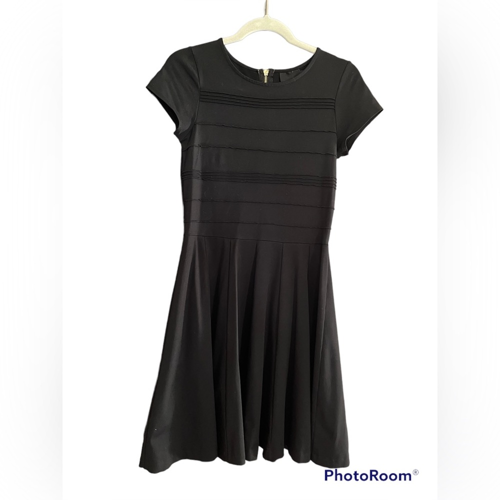 Cynthia Rowley Black zip up dress